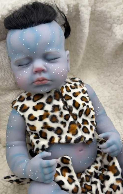 Кукла Реборн Аватар 50 см мальчик реалистичная игрушка можно купать. Харьков - изображение 4