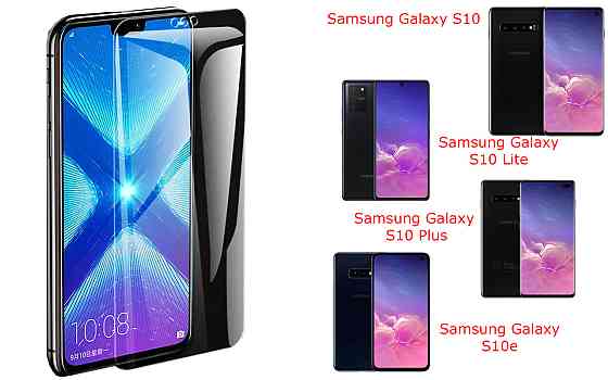 Защитное стекло NeoGlass для Samsung Galaxy S10, S10 Lite, S10 Plus, S10е – ультрапрозрачное и устойчивое Киев