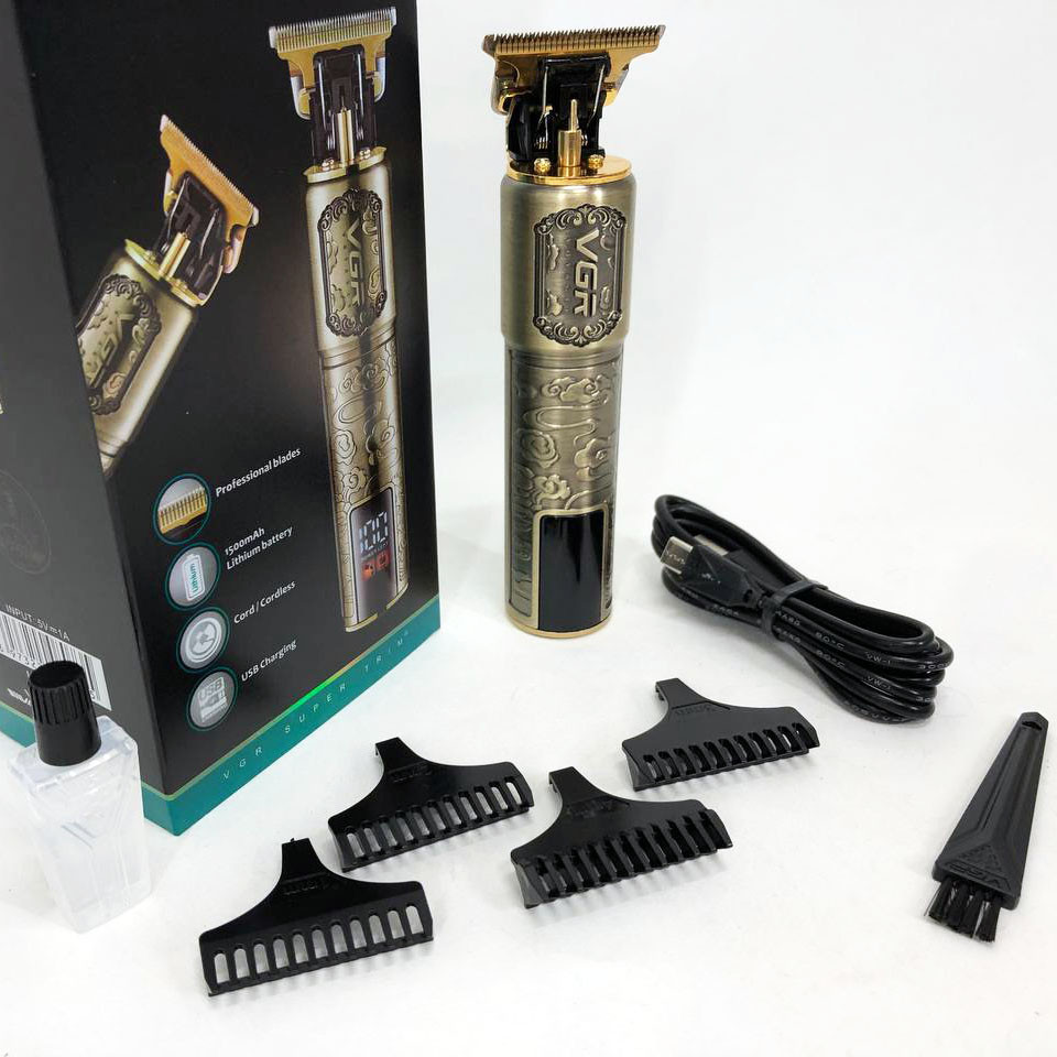 Машинка для стрижки з безліччю насадок, Машинка для стрижки чоловіча Електробритва голови XJ-14 Львів - фото 5