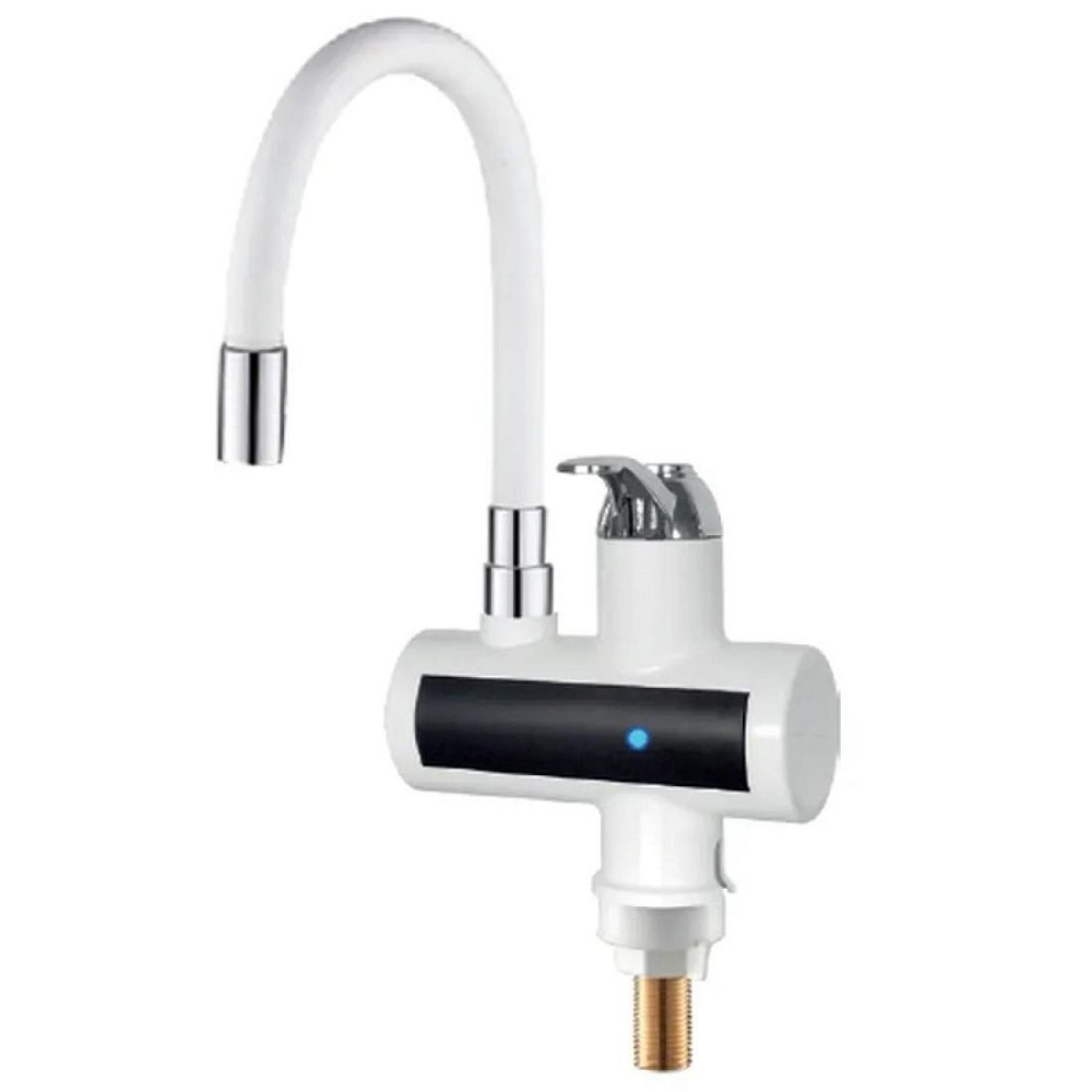 ELW 21-F-WHITE Водонагреватель проточный 3,3 kW силиконовый излив на мойку ZERIX (белый) Харьков - изображение 1