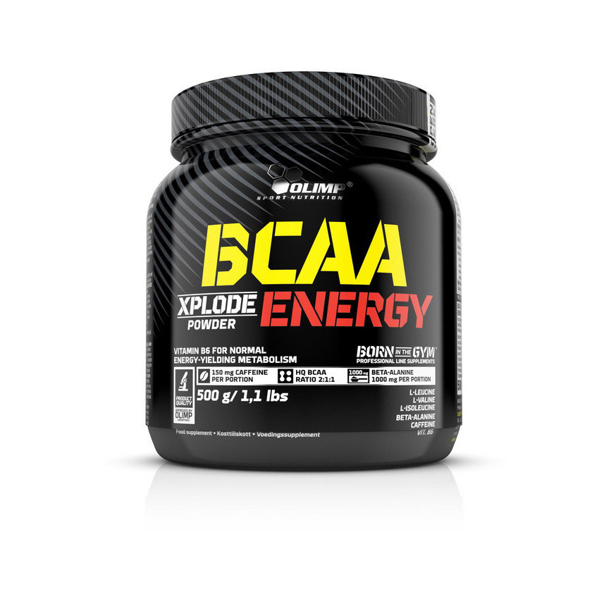 Аминокислоты Olimp BCAA Xplode Powder Energy 500 г, xplosion cola Луцк - изображение 1
