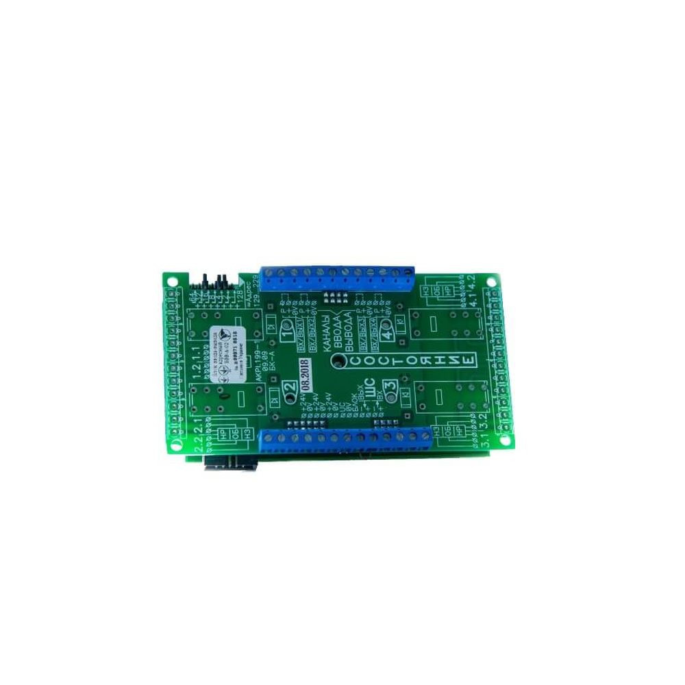 Блок вводу-виводу адресний СКБ Електронмаш - БВВ-А-02 для пожежної сигналізації Київ - фото 1