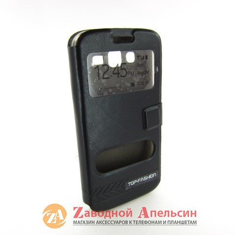 Чехол книжка Samsung G7102 G7105 Grand 2 Smart Case black Одесса - изображение 4