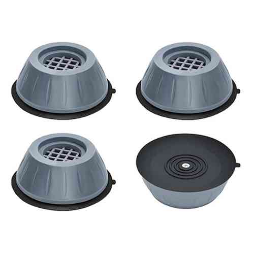 Підставки підкладки антивібраційні 4шт для пральної машини, сірі Вінниця