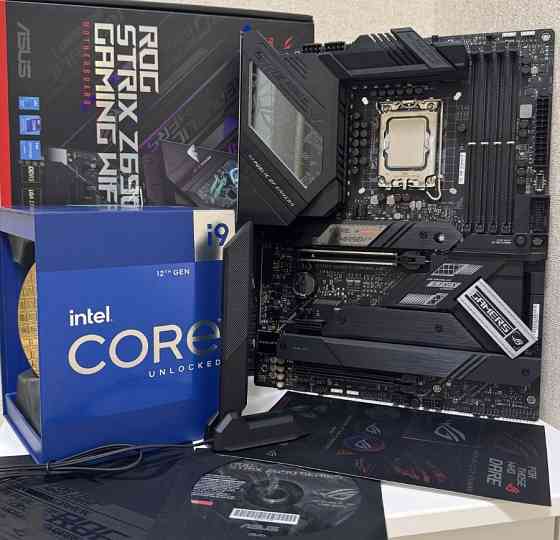 Топ комплект i9 12900K, Strix Z690 мвтеринська плата, процесор. Київ