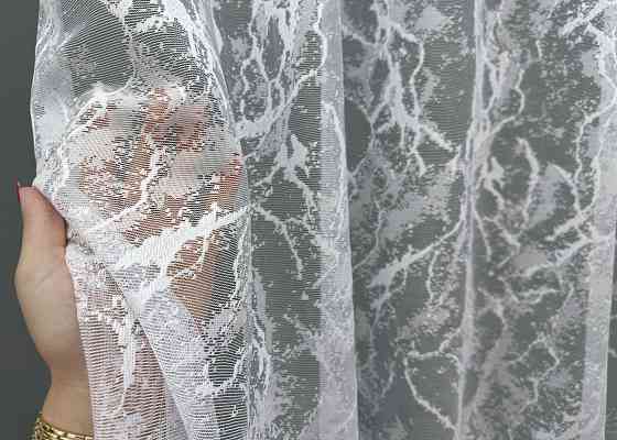 Тюль жаккард 