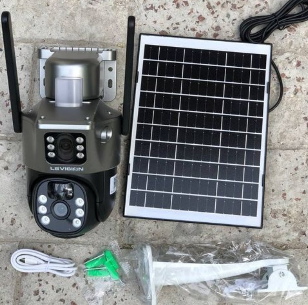 4G 8 MP камера відеоспостереження з акумулятором сонячна панель TP15B. Харків - фото 2