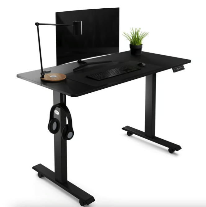 Компьютерный стол Amone с электрической регулируемой высотой черный Игровой для компьютера Стол для работы Киев - изображение 2