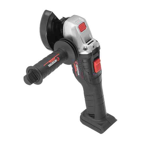 Шліфмашина кутова акумуляторна безщіткова 20 В, 125 мм, 10000 об/хв, без ЗП та АКБ INTERTOOL WT-9366 Київ