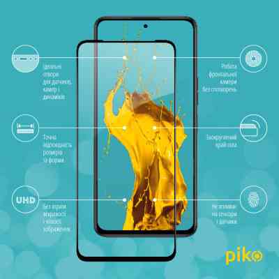 Стекло защитное Piko Full Glue Tecno Camon 18 Premier (1283126529214) Винница