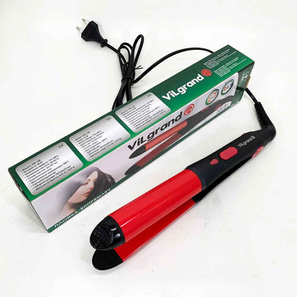 Ергономічна випрямляч випрямляч, Плойка гофре плойка випрямляча Гребінець WP-74 Київ - фото 10