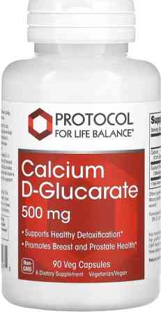 Кальцій D-глюкарат Protocol for Life Balance Calcium D-Glucarate 500 мг 90 капс Київ