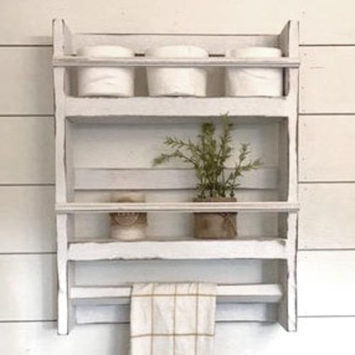 Полиця для ванної "Дорф" шеббі Миколаїв - фото 1