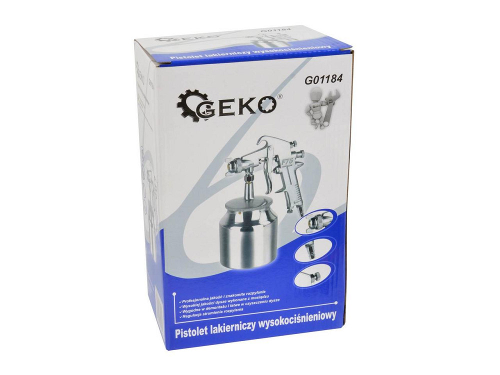 Пульверизатор професійний HP 1.4 мм, нижній бачок 0,75 л металевий Киев - изображение 7