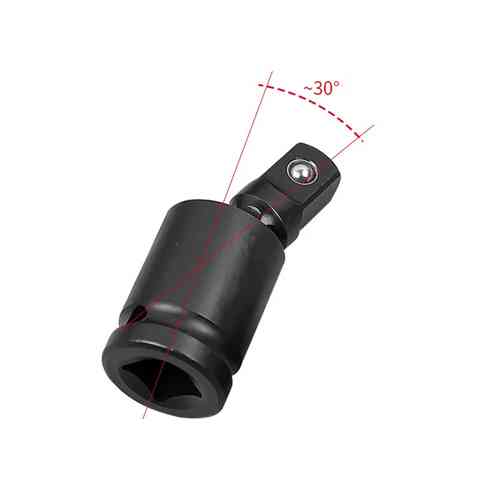 Набор карданных шарниров 1/2 1/4 3/8 для торцевых головок, ударные, Cr-Mo Вінниця