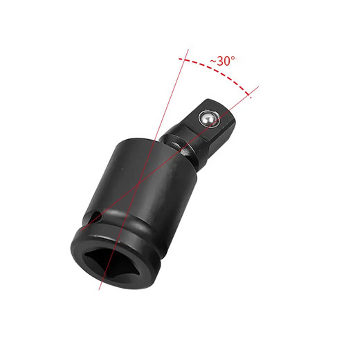 Набор карданных шарниров 1/2 1/4 3/8 для торцевых головок, ударные, Cr-Mo Вінниця - фото 2