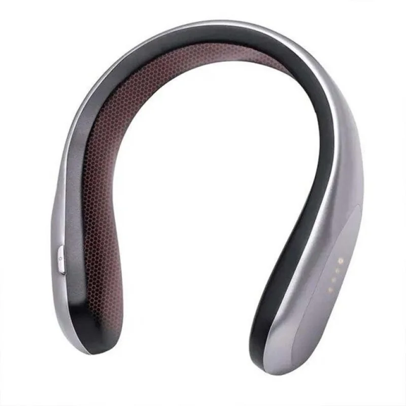 Портативний обігрівач для шиї Handy Heater сірий: USB акумуляторний комір з підігрівом, 4 режими, 3-6 годин Одеса - фото 3