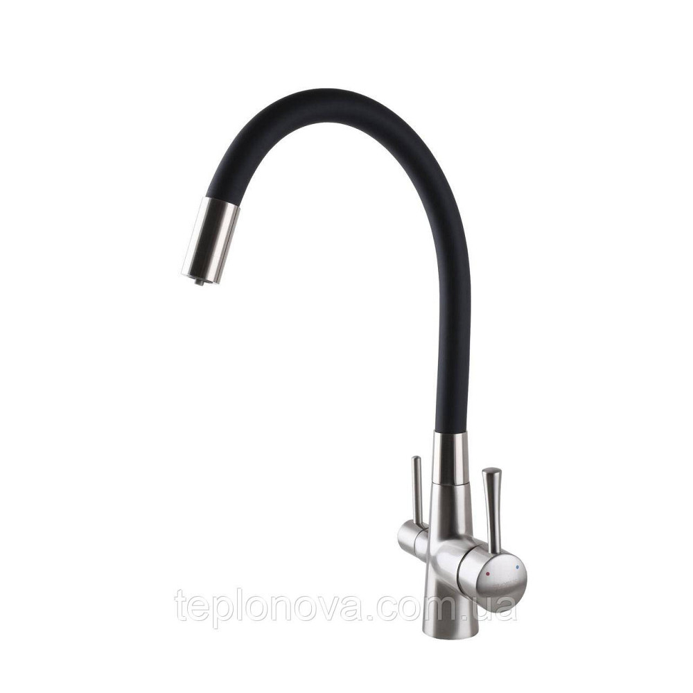 Смеситель для кухни под осмос Globus Lux LAZER GLLR-0903-8-STSTEEL Черновцы - изображение 2