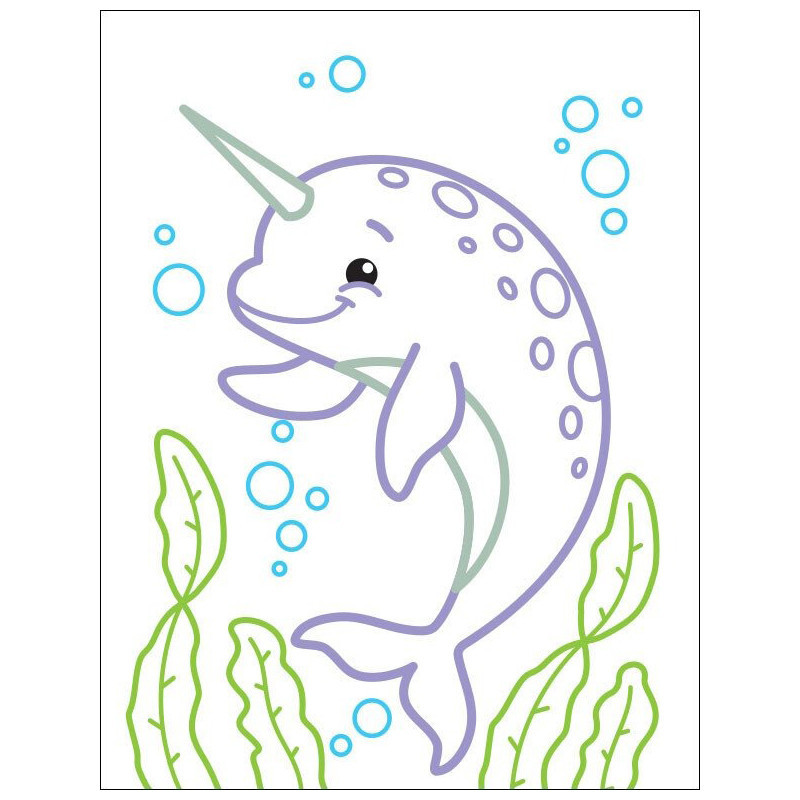 Дитячі кольорові розмальовки "Пінгвіненя" 18701, 2-3 роки Вінниця - фото 3