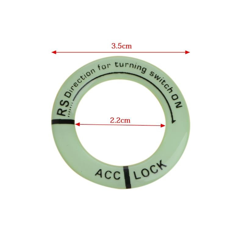 Фосфорна наклейка на замок запалювання авто Київ - фото 8