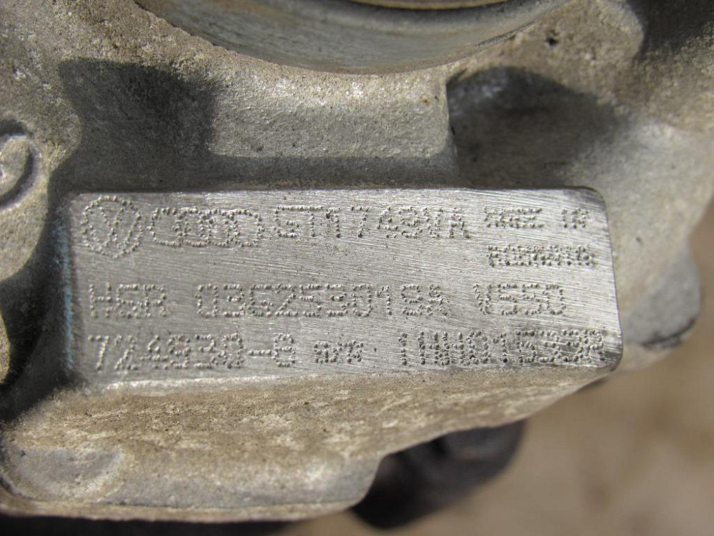 Турбіна VW Touran 2.0 tdi 2004-2010 (036253019A) Ковель - фото 4