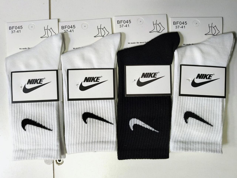 Набор мужских качественных носков 4 штук. Хлопок. Цвет белый. Размер 36-41 Киев - изображение 7