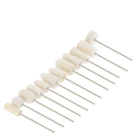 Набор войлочных ( фетровых) насадок для фрезера, 12 шт. Киев