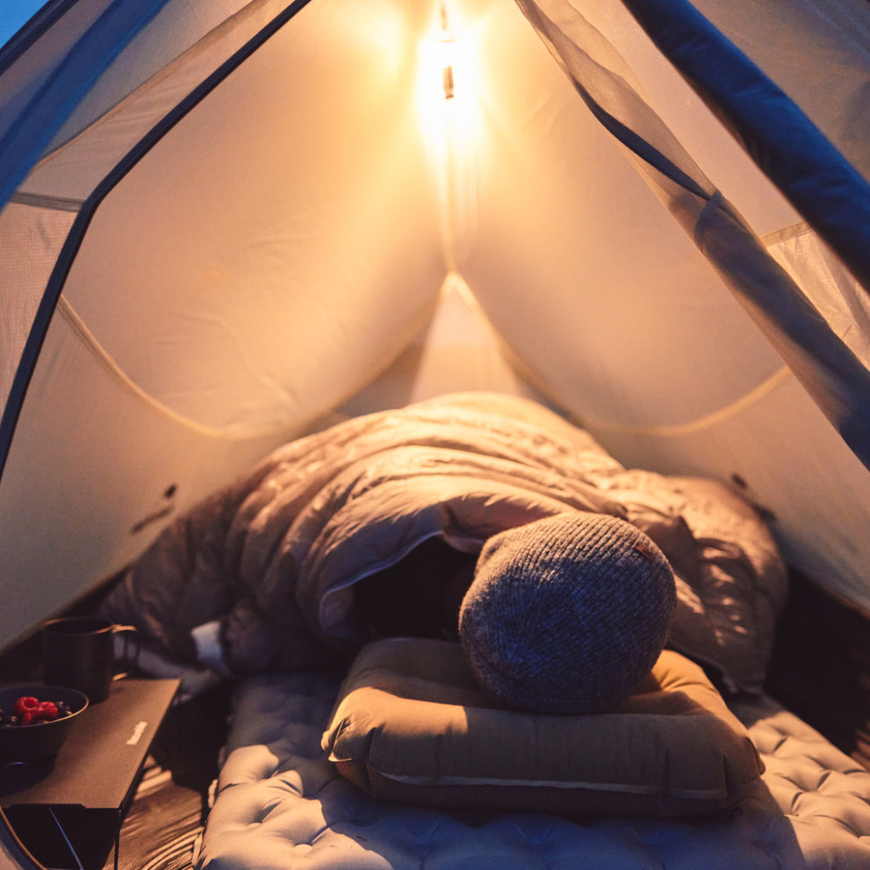 Намет надлегкий двомісний  з футпринтом Naturehike Cloud Up Pro CNK2350WS020,  20D, світлий сірий Киев - изображение 6