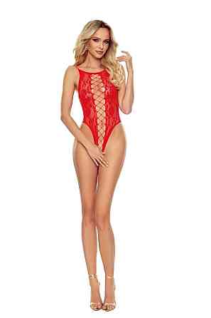 Бодистокінг Passion BS112 One Size, red Sex Aura Київ