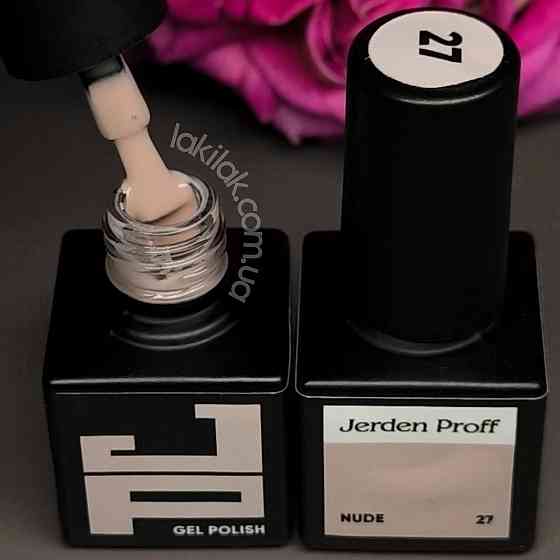 Гель-лак Jerden Proff №27 (нюдовий) 5 мл Херсон