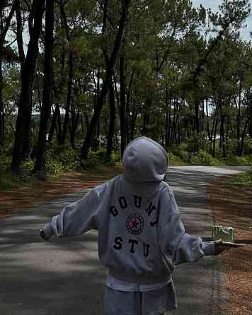 Жіноче топове оверсайз худі з яскравим принтом двонитка Одеса