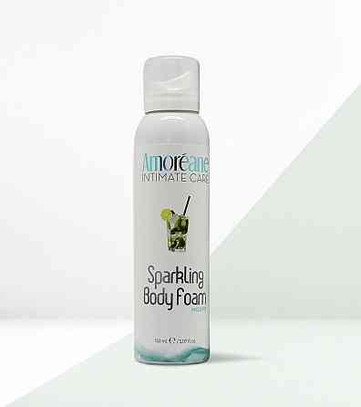 Массажная пена Amoreane Sparkling Body Foam Mojito (150 мл) Sex Aura Киев