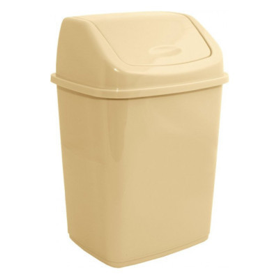 Контейнер для сміття Алеана Кремовий 5 л (алн 122061/крем) Вінниця - фото 1