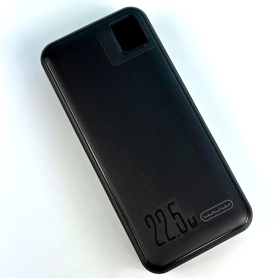 Павербанк 20000 mAh WUW Y138 PD22.5W + QC с дисплеем быстрой зарядкой 2 USB-A + Type-C power bank повербанк Одесса