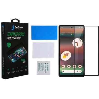 Стекло защитное BeCover Google Pixel 6A Black (708757) Винница