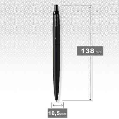Ручка шариковая Parker JOTTER 17 XL Monochrome Black BT BP блистер (12 436) Винница