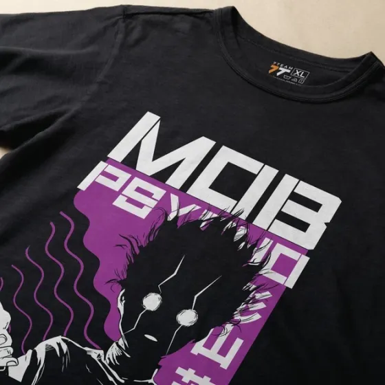 Футболка для подростка мальчика с принтом Mob P140ycho #5 Размер 160 Anime10901 Днепр