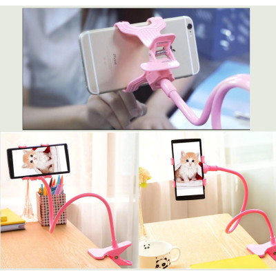 Тримач для смартфонів XoKo прищепка, гнучкий, 65 см, білий (XK-RM-C20-WHT) Вінниця - фото 6