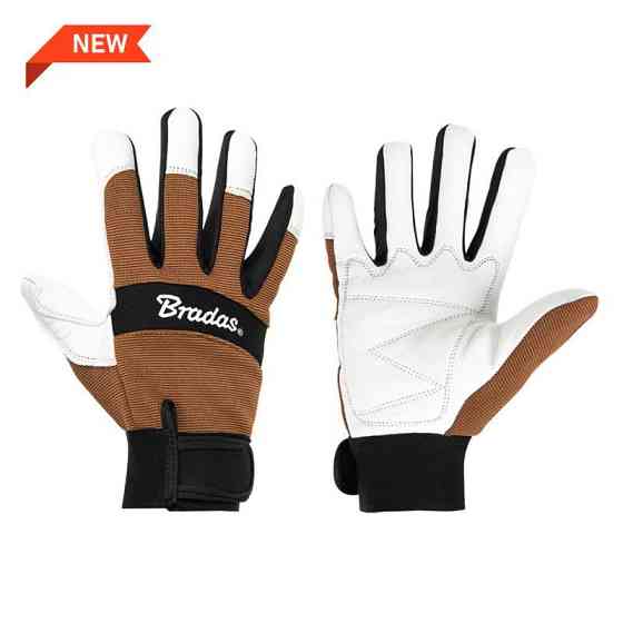 Рукавички захисні Tech Leather, шкіряні, блістер, розмір 10, RWTL10 Київ