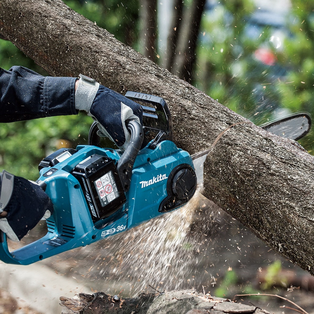 Аккумуляторная цепная пила Makita DUC353Z 36В, шина 35 см, бесщеточная, без АКБ Киев - изображение 9