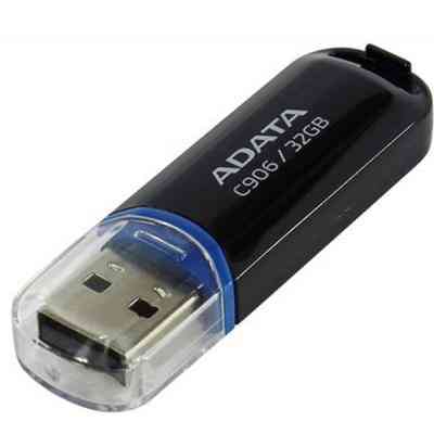 USB флеш накопитель ADATA 32GB C906 Black USB 2.0 (AC906-32G-RBK) Винница