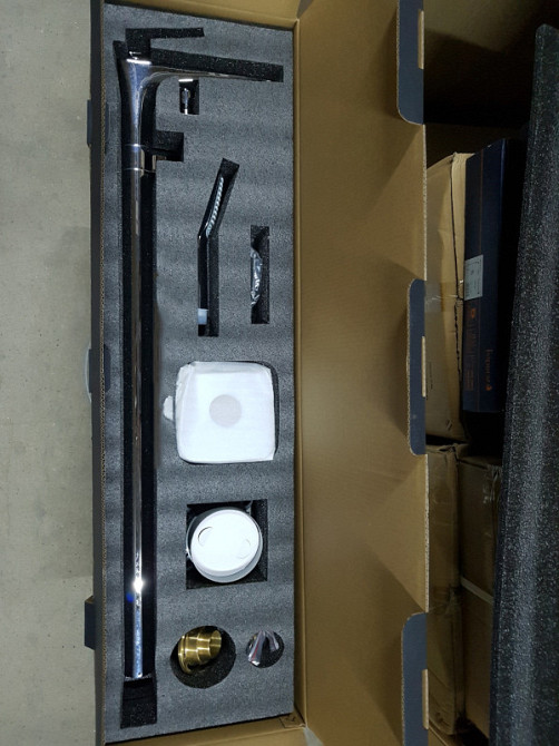 Змішувач для ванни окремостоячий на підлогу VOLLE 12-33-101 хром Київ - фото 5