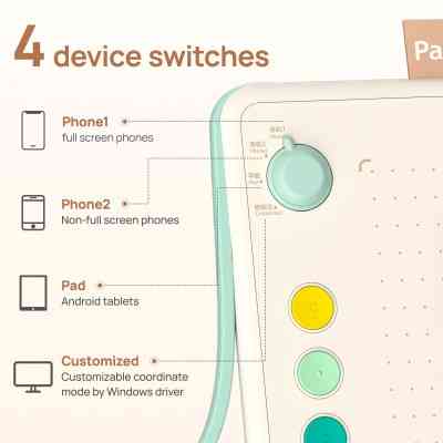 Графічний планшет Parblo Ninos Q Mobile (NINOSQ) Вінниця