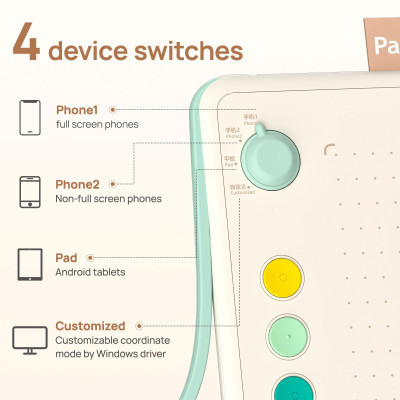 Графический планшет Parblo Ninos Q Mobile (NINOSQ) Винница - изображение 3