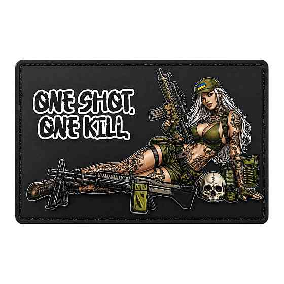 Патч / шеврон One shot One kill Запоріжжя