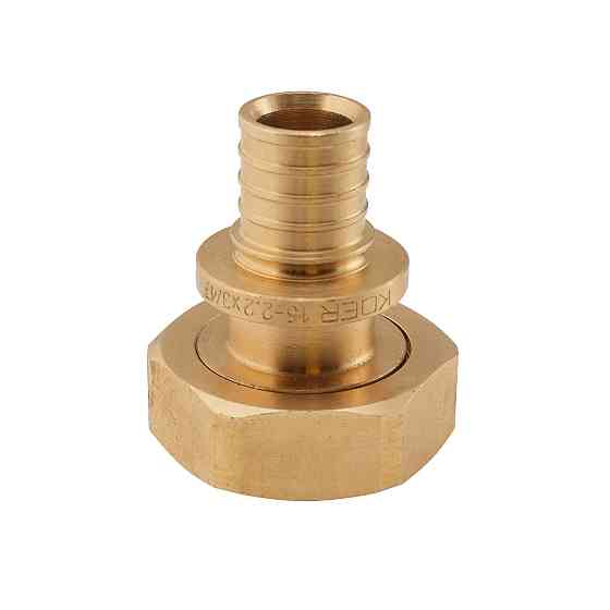 Переходник под евроконус с накидной гайкой Koer KA.A08F-16E - 16(2.2mm) x 3/4