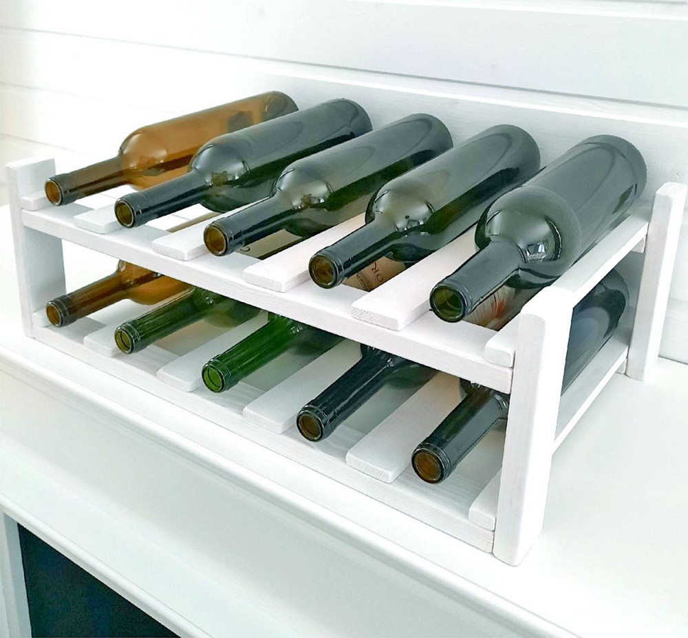 Настільна винна полиця "Сайпрес" зефір Миколаїв - фото 1