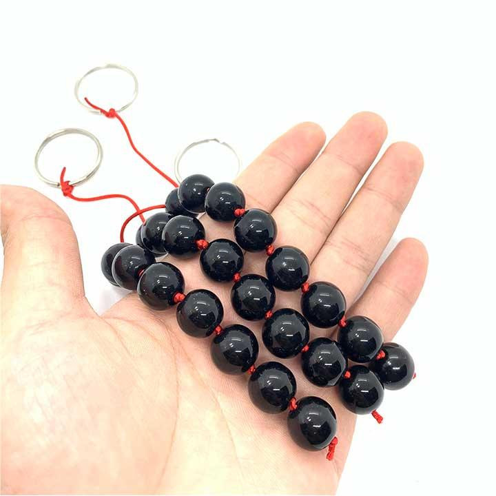 Анальне намисто з чорного загартованого скла — Анальні іграшки Вінниця - фото 5