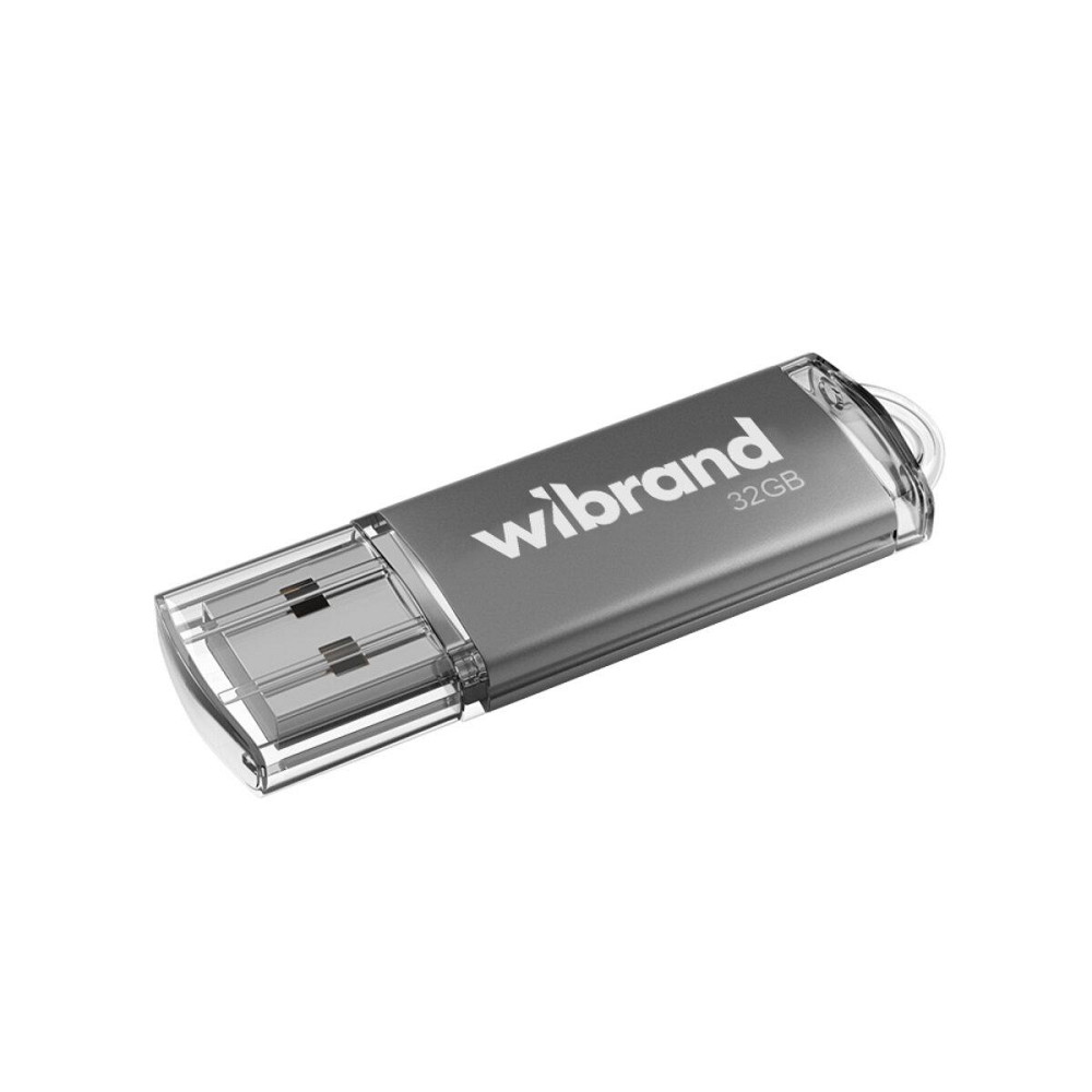 Флешка flash Wibrand USB 2.0 Cougar 32Gb Silver WI2.0 / CU32P1S Одеса - фото 1