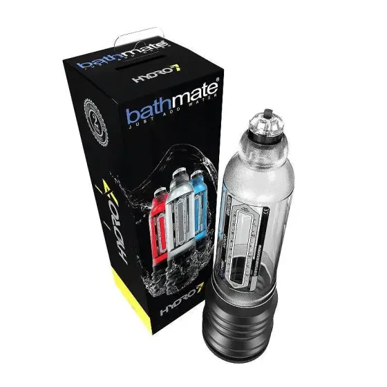 Гідропомпа Bathmate Hydro 7 Clear, для члена довижной от 12,5 до 18см, діаметр до 5см Львів